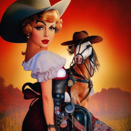 GIDDY-UP - AI Generated Artwork - NightCafe Creator