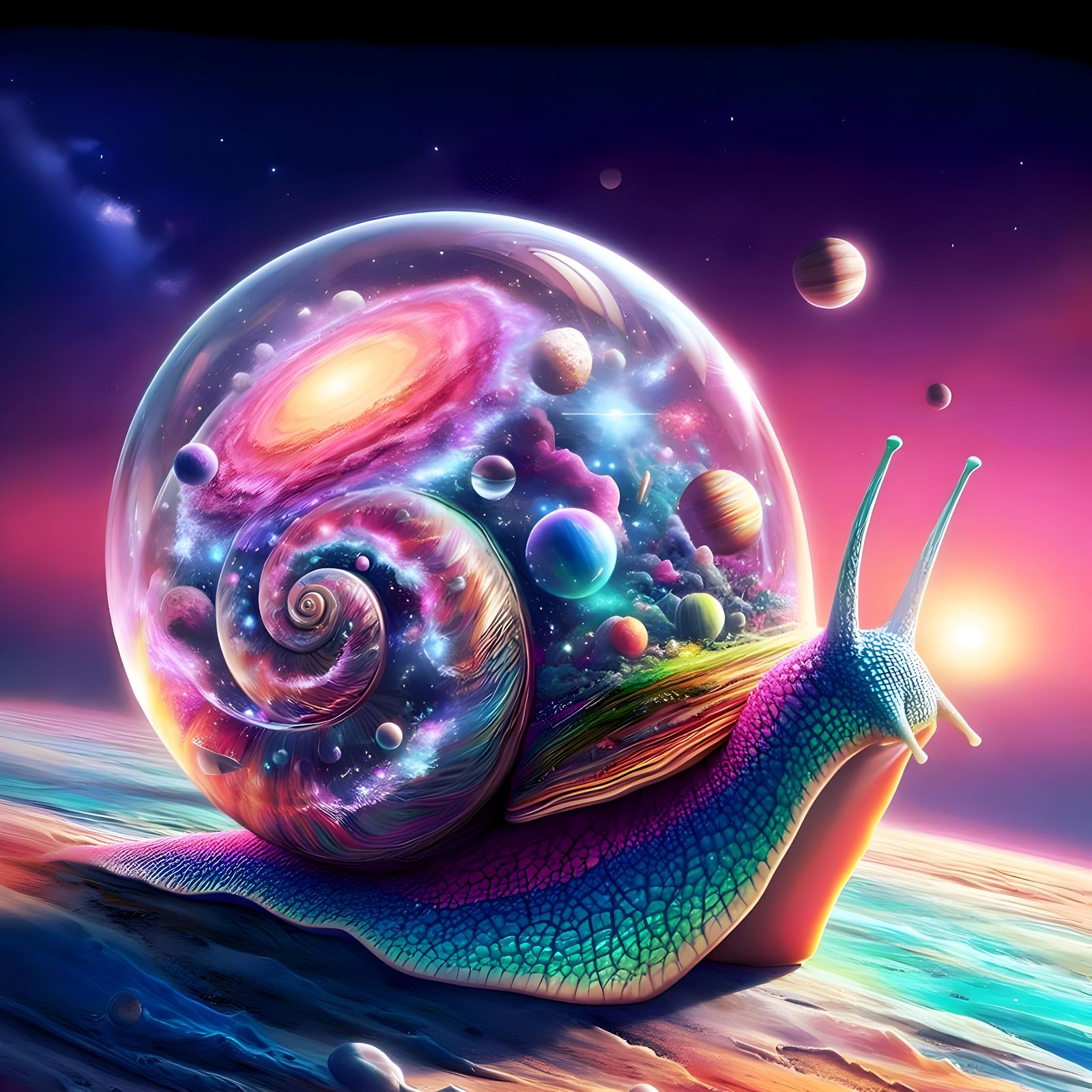 Galactic Wanderer: The Universe Within