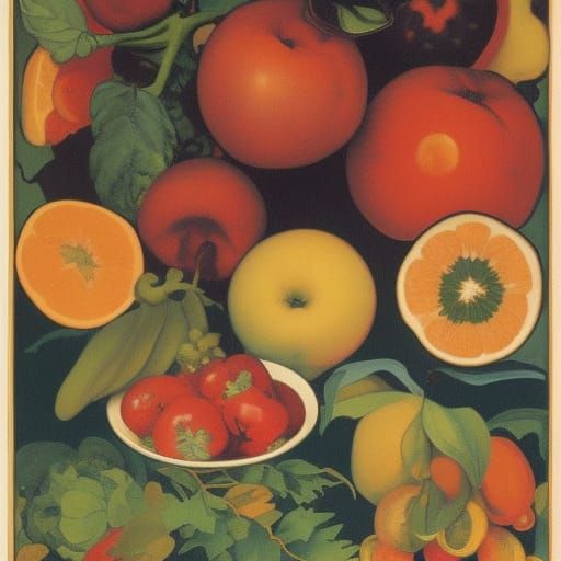 Huge and smart fruit vampire thinking about quantun physics
...