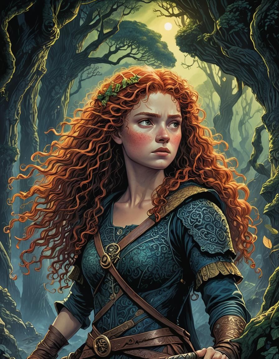 Merida - AI Generated Artwork - NightCafe Creator