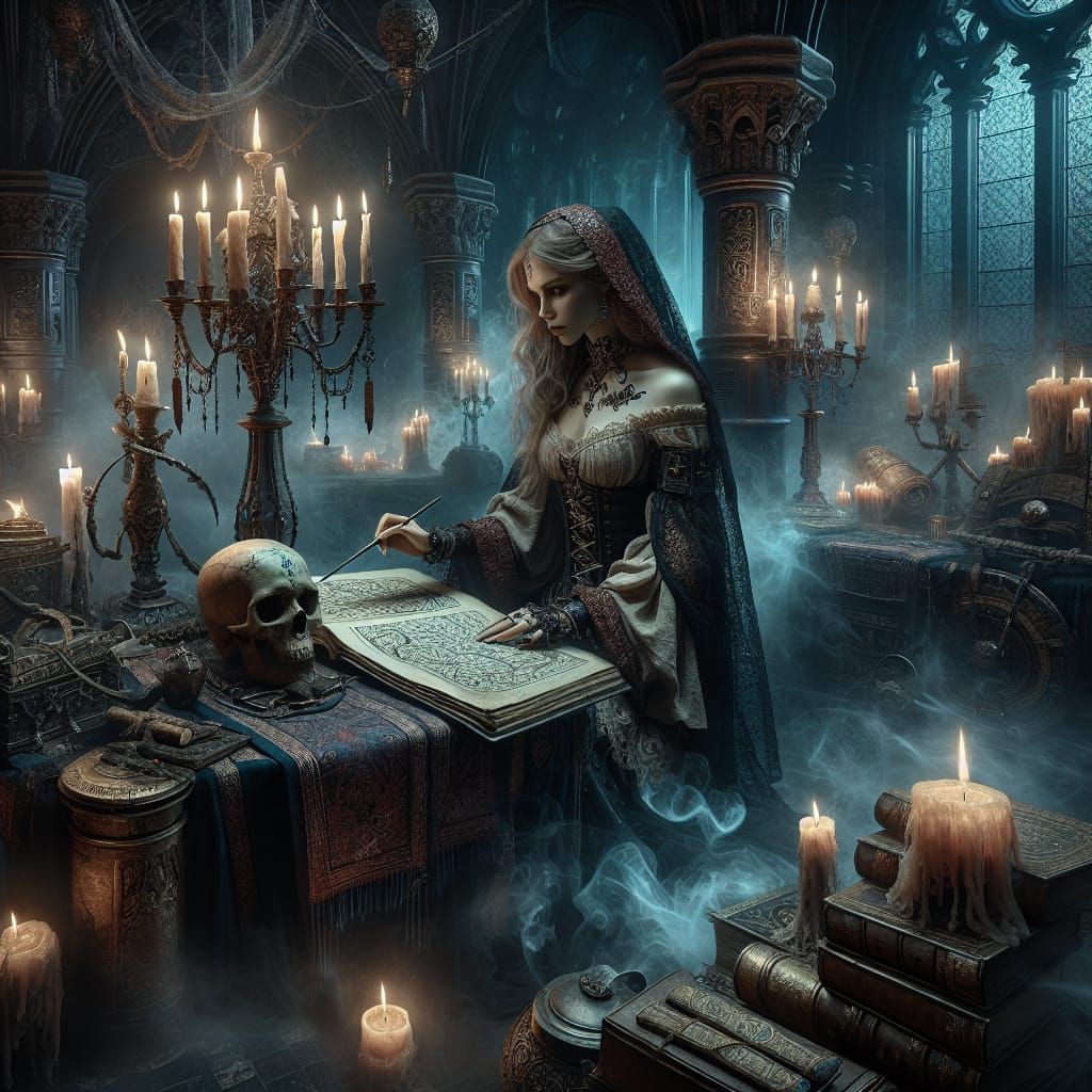 Whispers of Magic  by @Lainhanshee