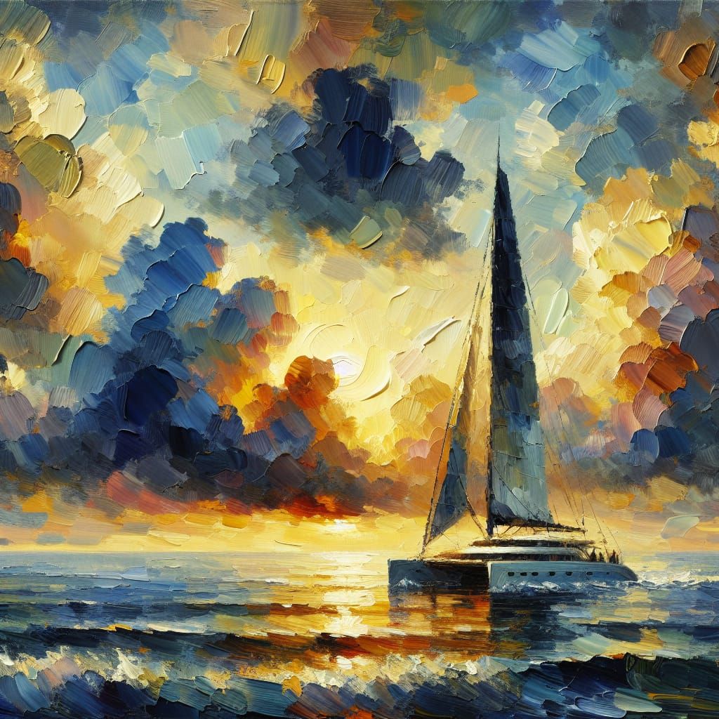 catamaran  by @Silvia