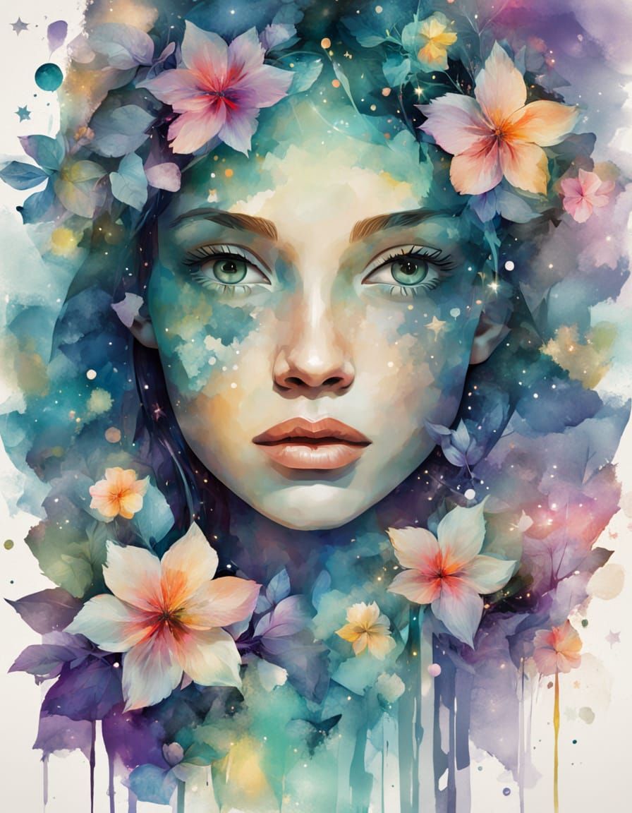 Surrealistic Emerald Eyes  by @AmadaTakako773