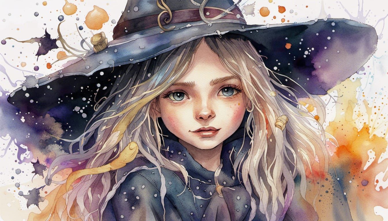 ClaWitch @ cla_sink [ A Profile Name To A Watercolor Splash ]  by @CUJO