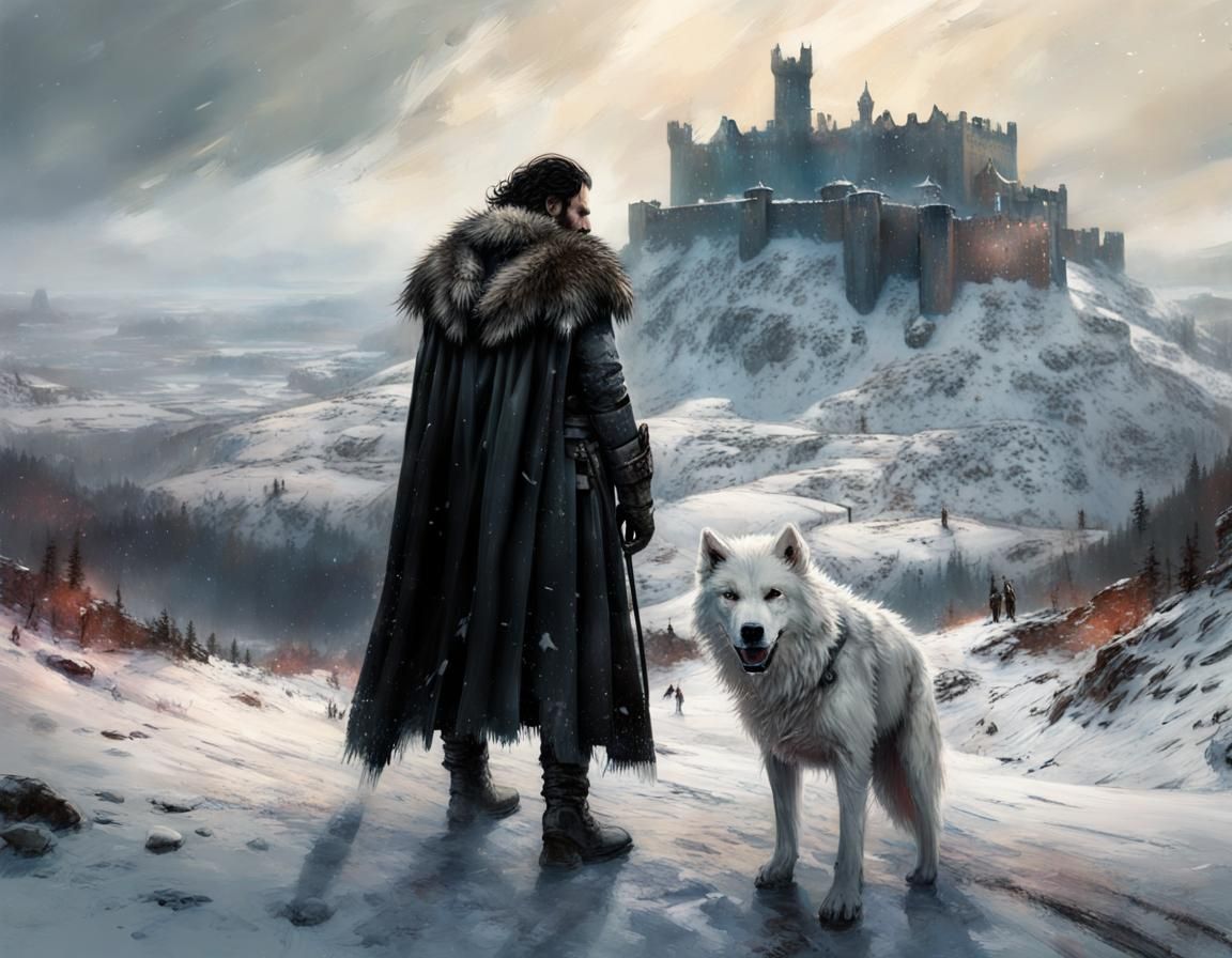 Jon Snow - AI Generated Artwork - NightCafe Creator