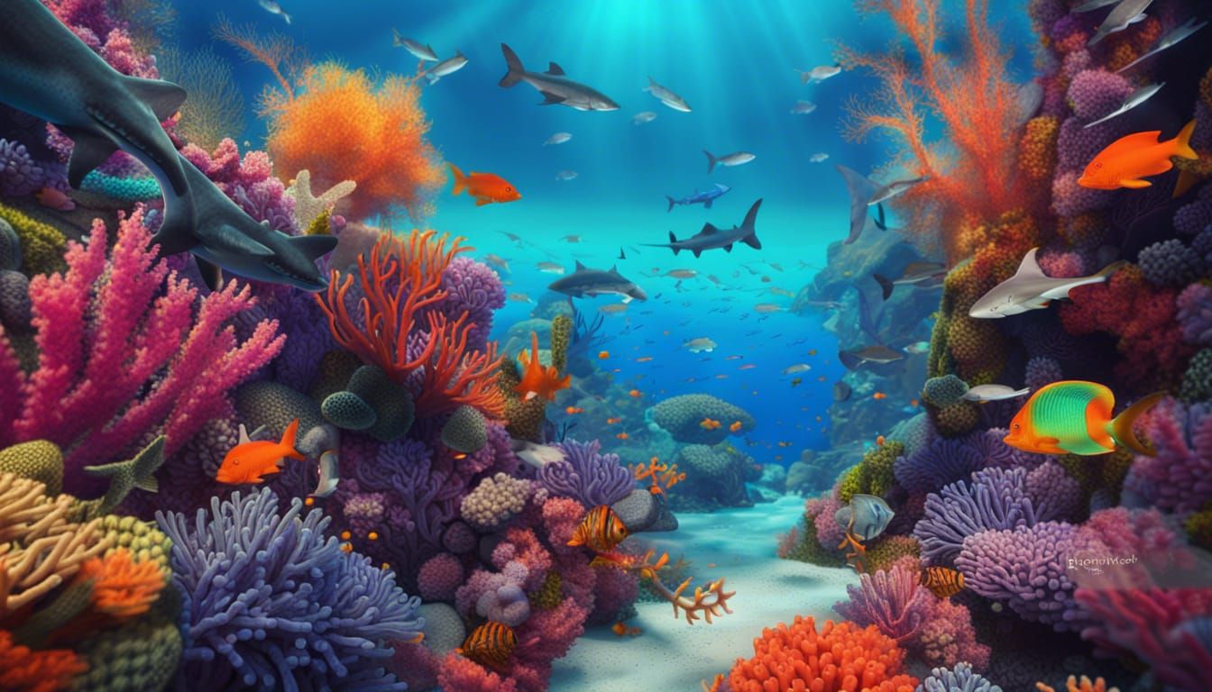 Great Barrier Reef - AI Generated Artwork - NightCafe Creator