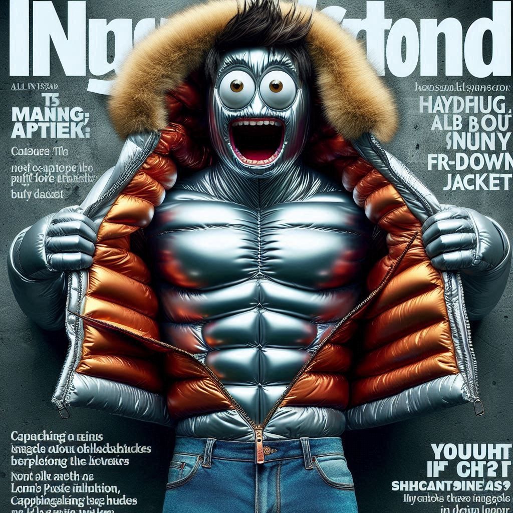 Down jacket magazine ....