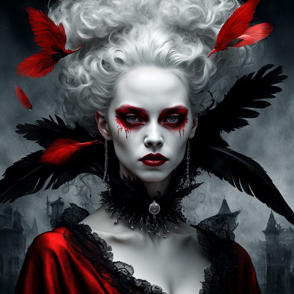 Super Villian - Vampiric Bloodthief  by @AIUrbanTemple