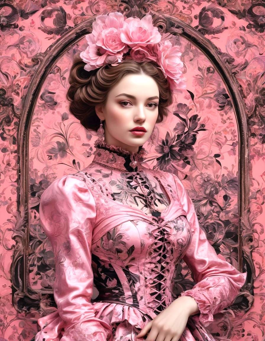 Pink portrait