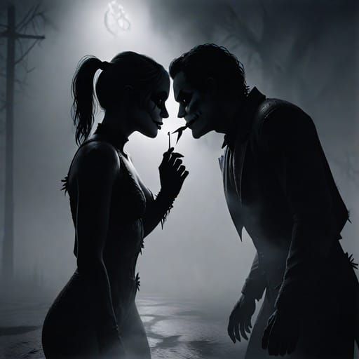 Harley Quinn and Joker