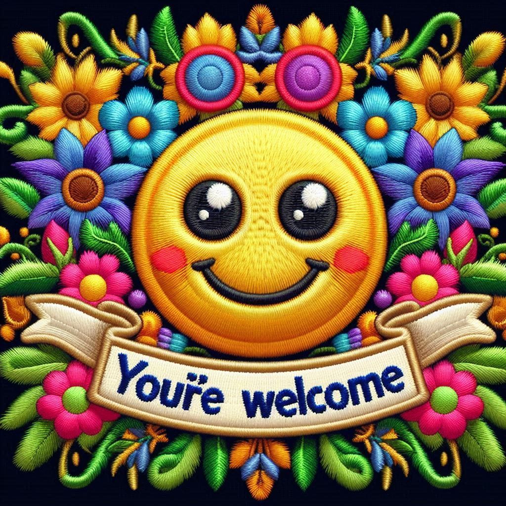 You're Welcome
