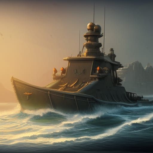 military boat
