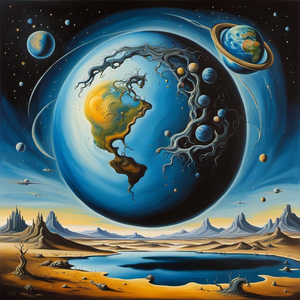 a beautiful planet  is orbiting two stars