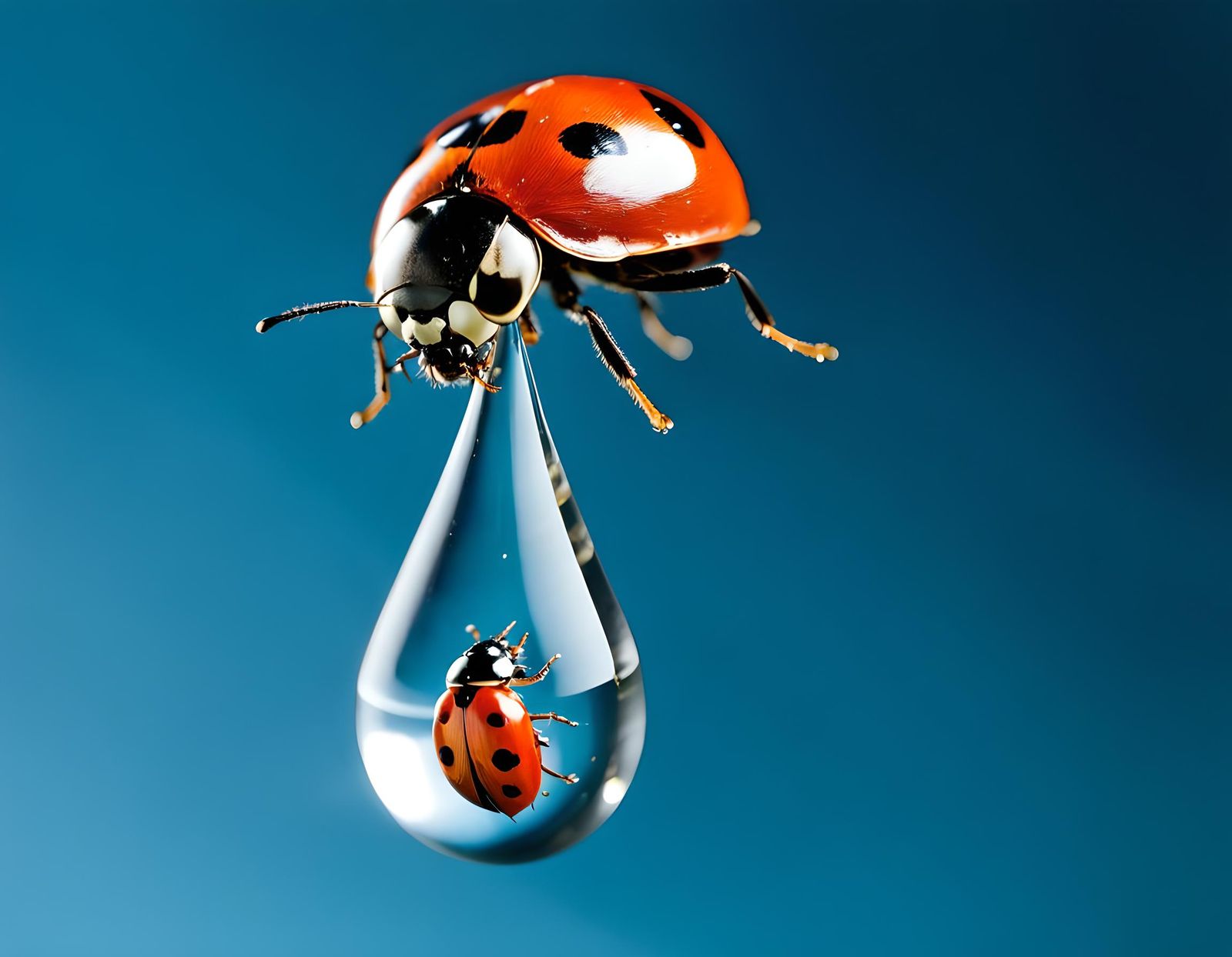 Ladybug 'special forces'  on a 'black ops , call of duty'