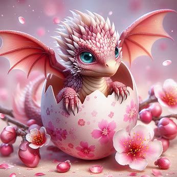 Pink dragon