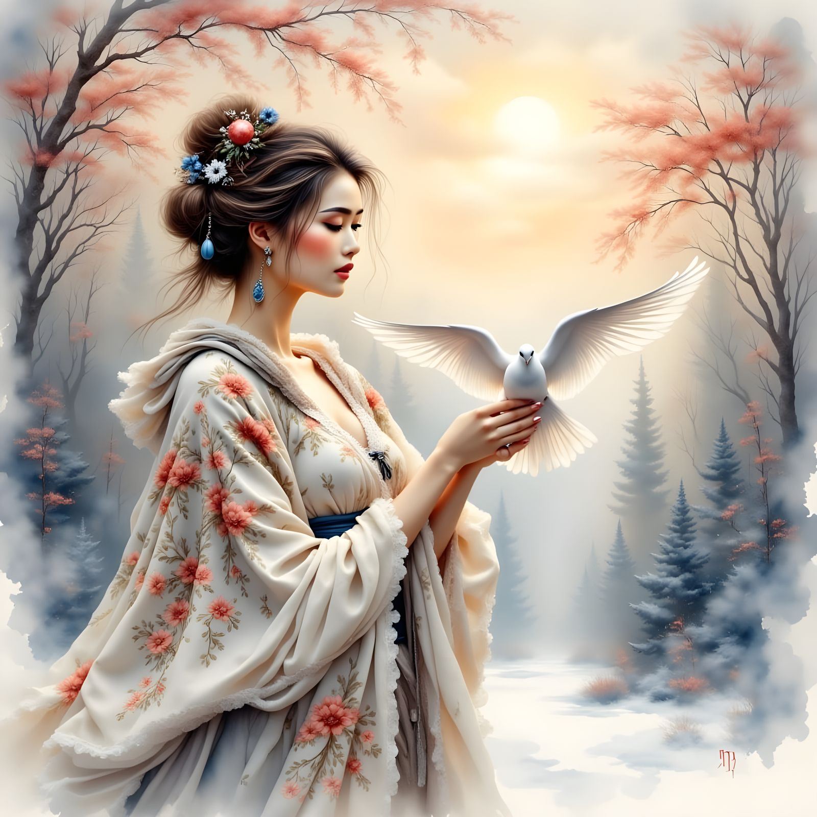 Quan Yin’s  prayer of Peace for the World  by @laurabots11