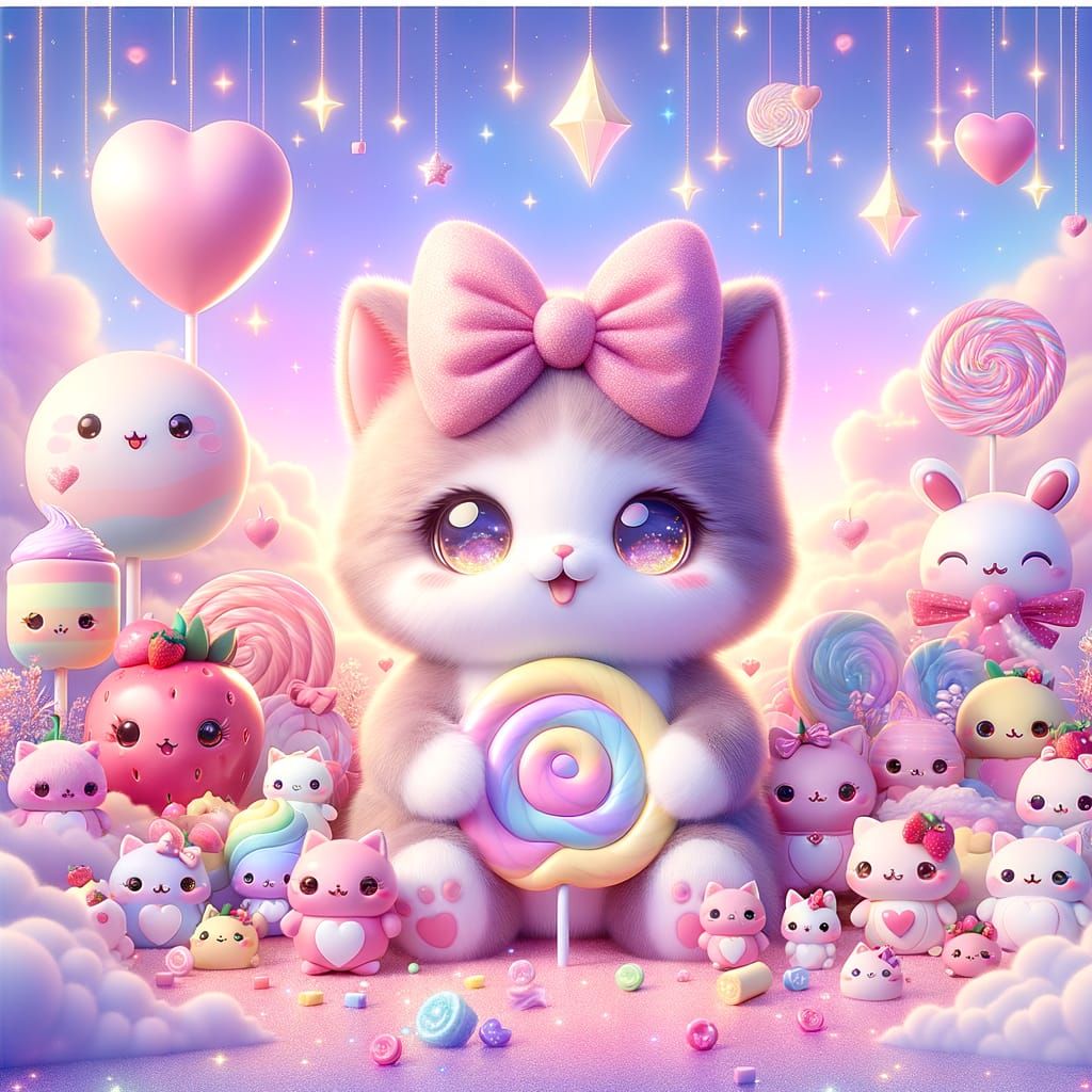 Sugary Dreams: A Kawaii Wonderland  by @KrisB