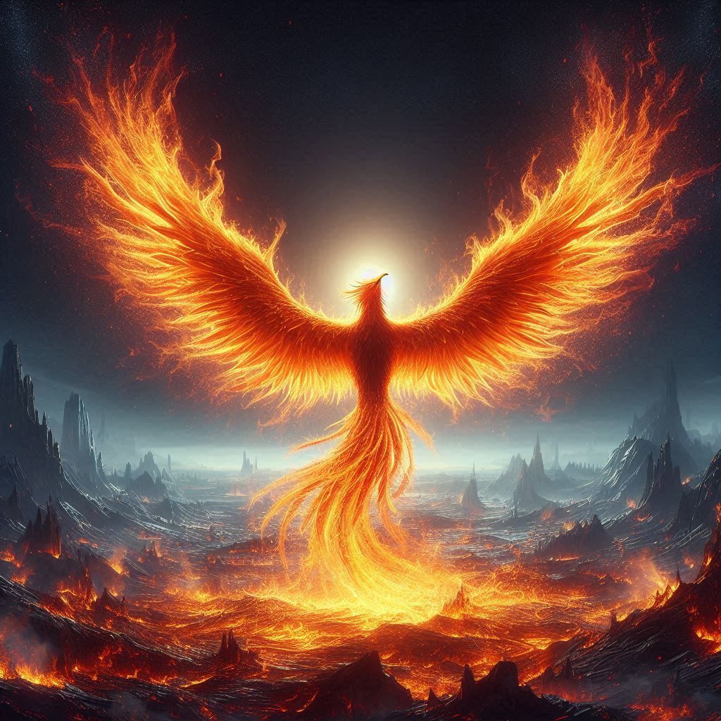 Pheonix rising from the ashes