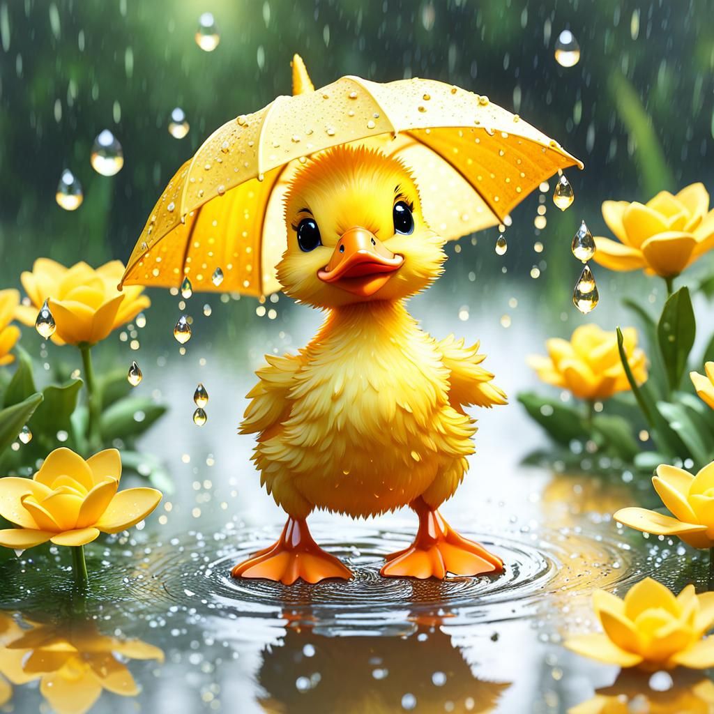 Baby Duckling 🐣   by @Melanie Rhoades 