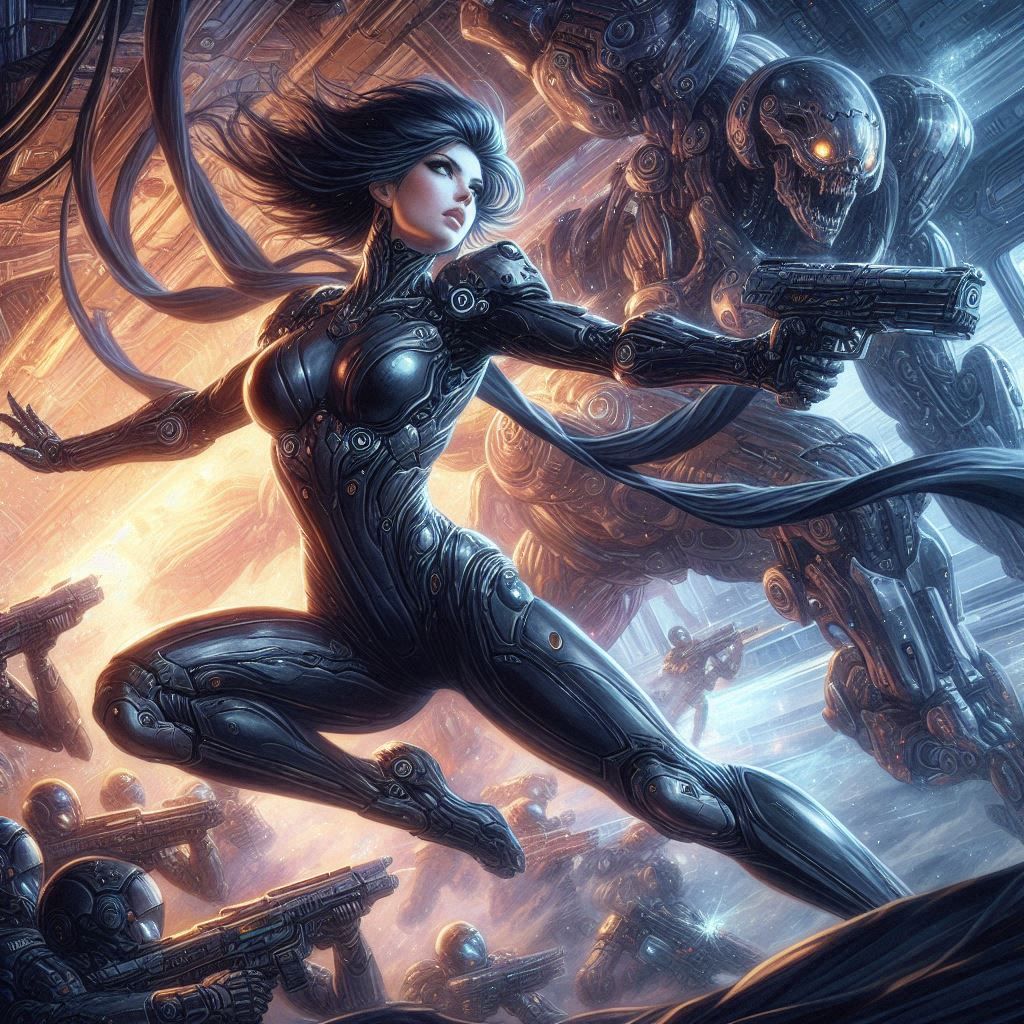 futuristic assassin 3