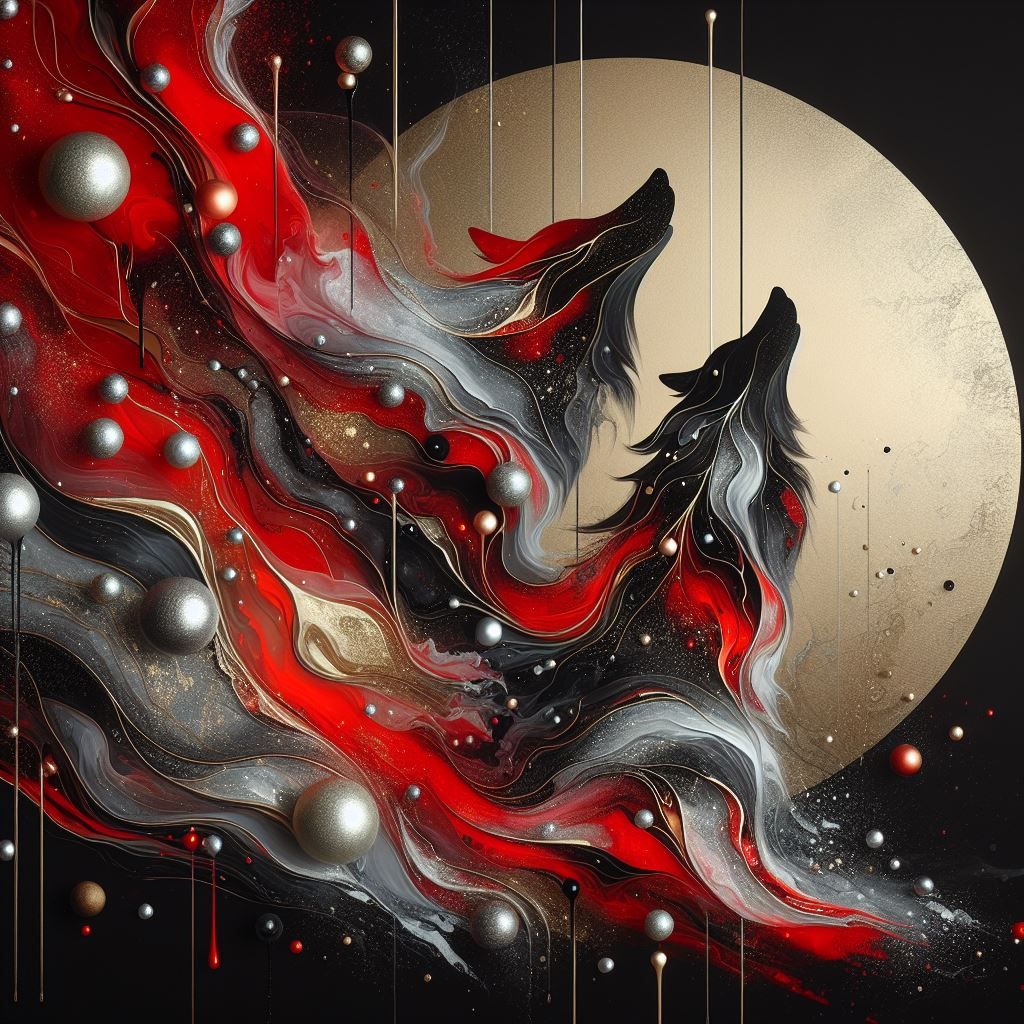 Wolves - AI Generated Artwork - NightCafe Creator