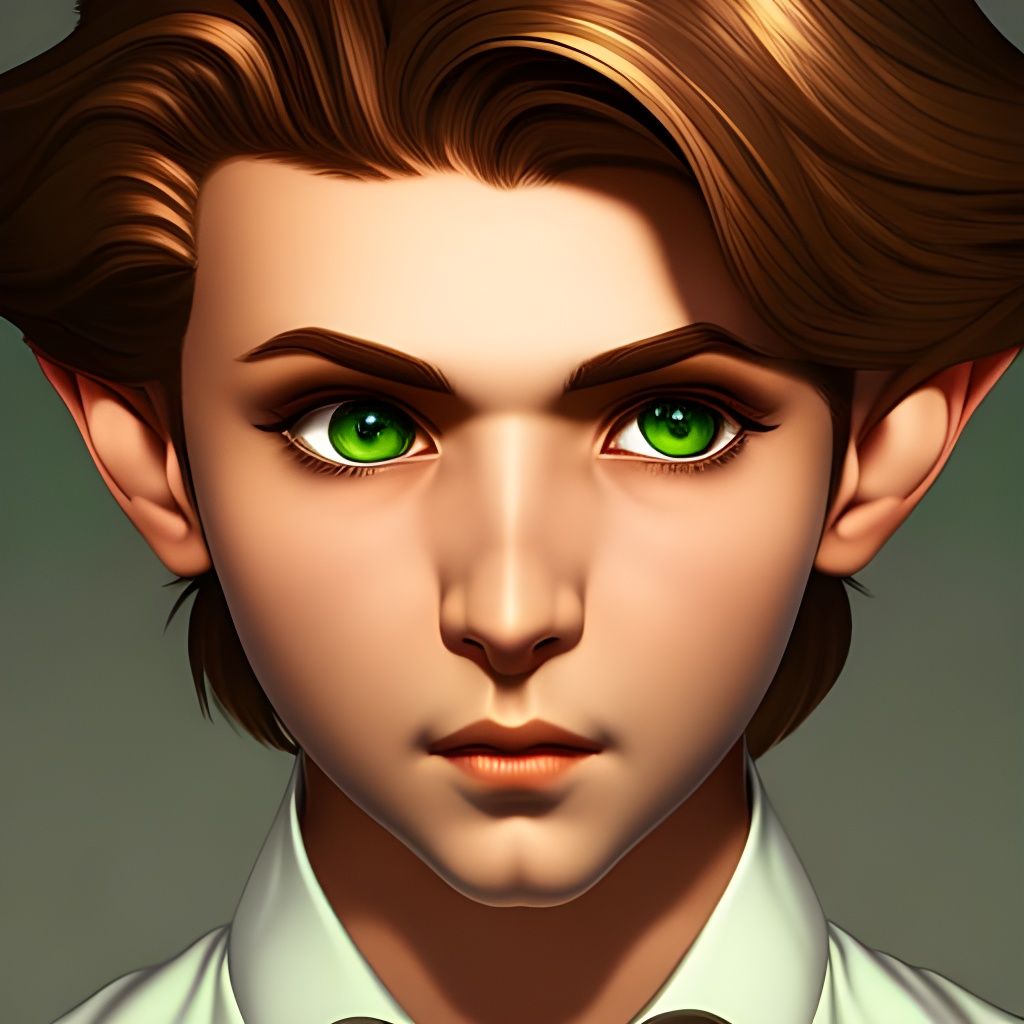 Pinocchio as a real boy.