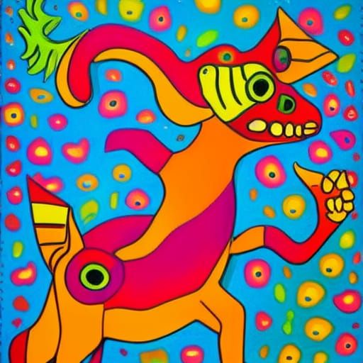Alebrijes pop art