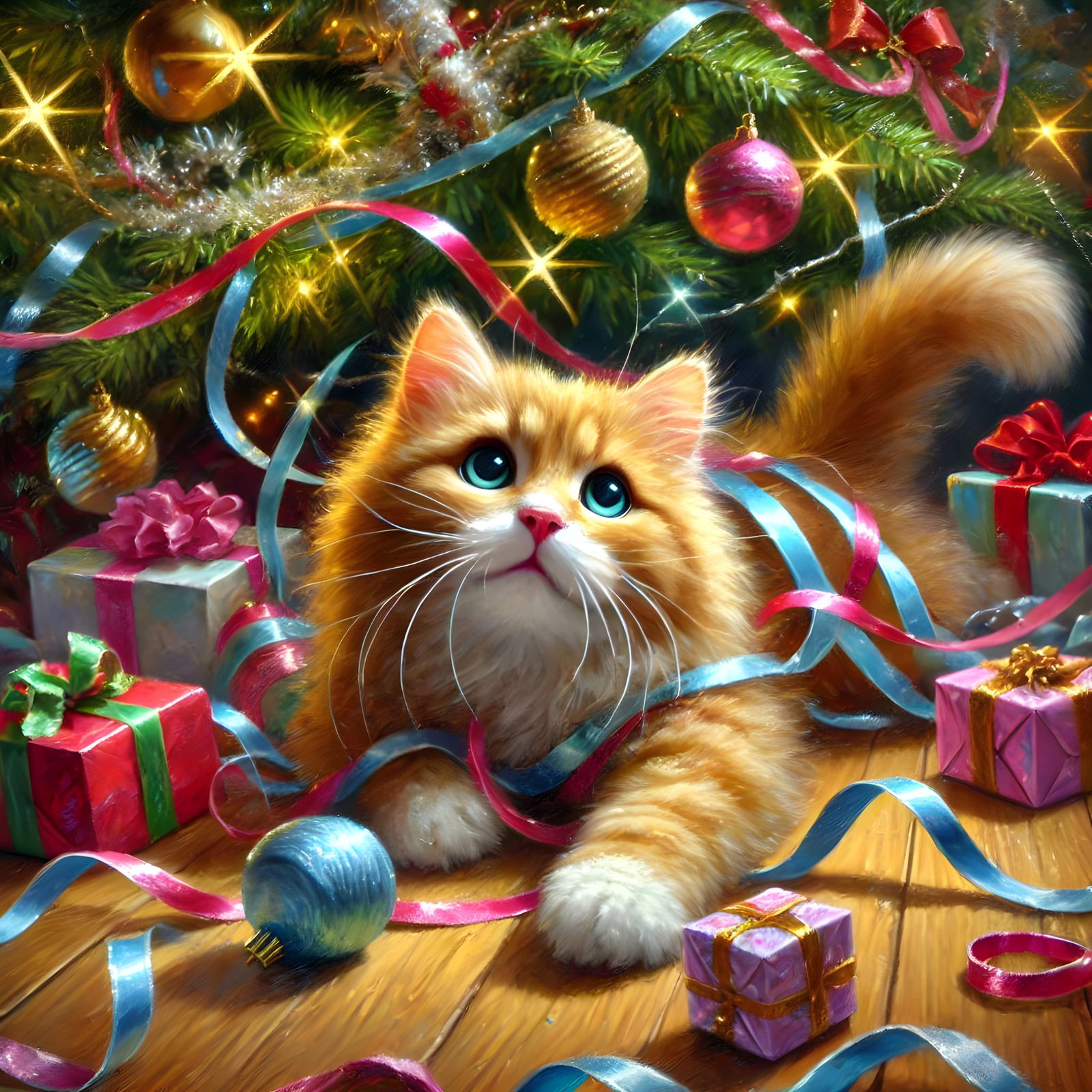 Christmas Cat #8