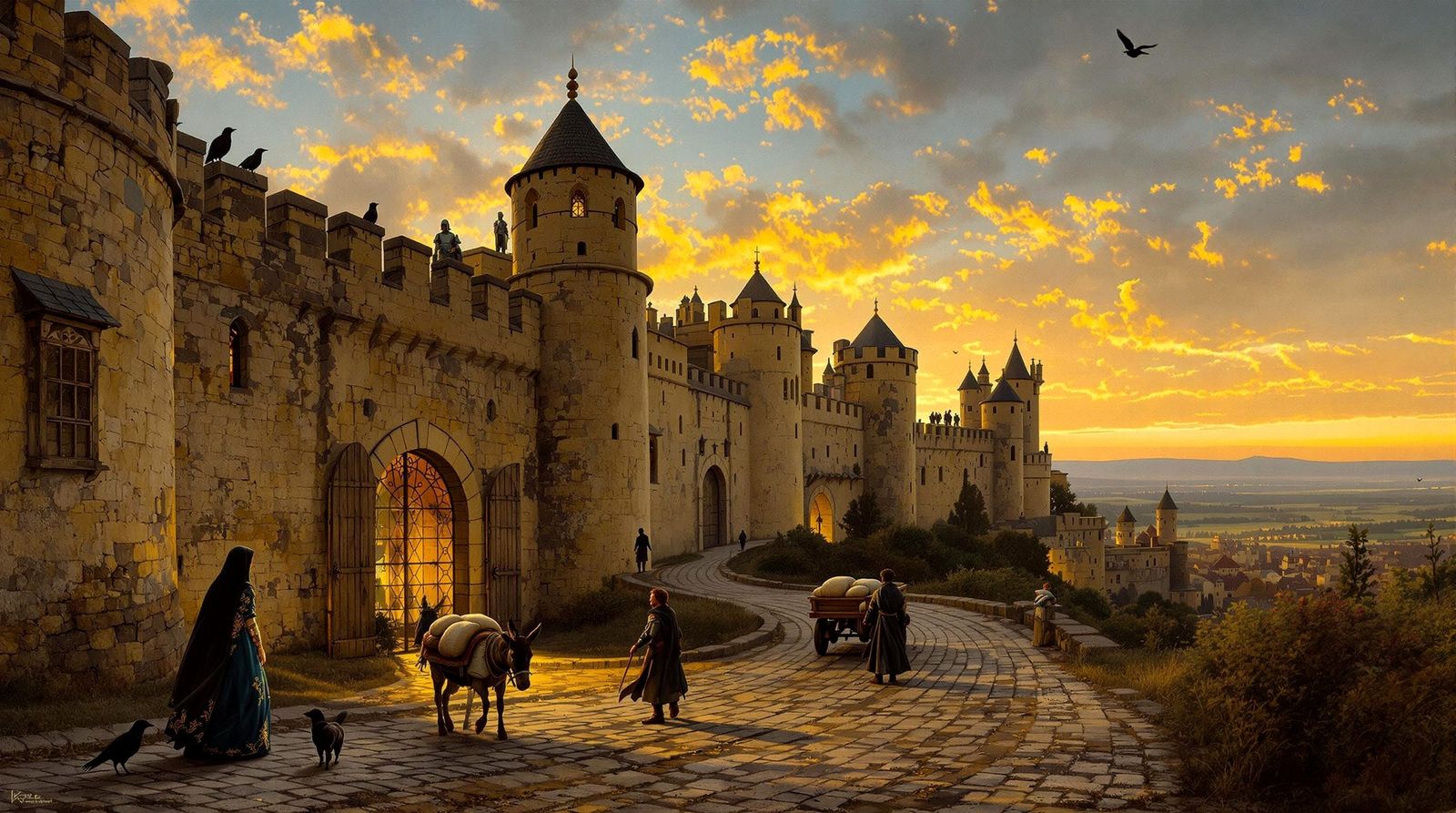 A Grand and Fortified Dwelling, Sealed from the Usurper