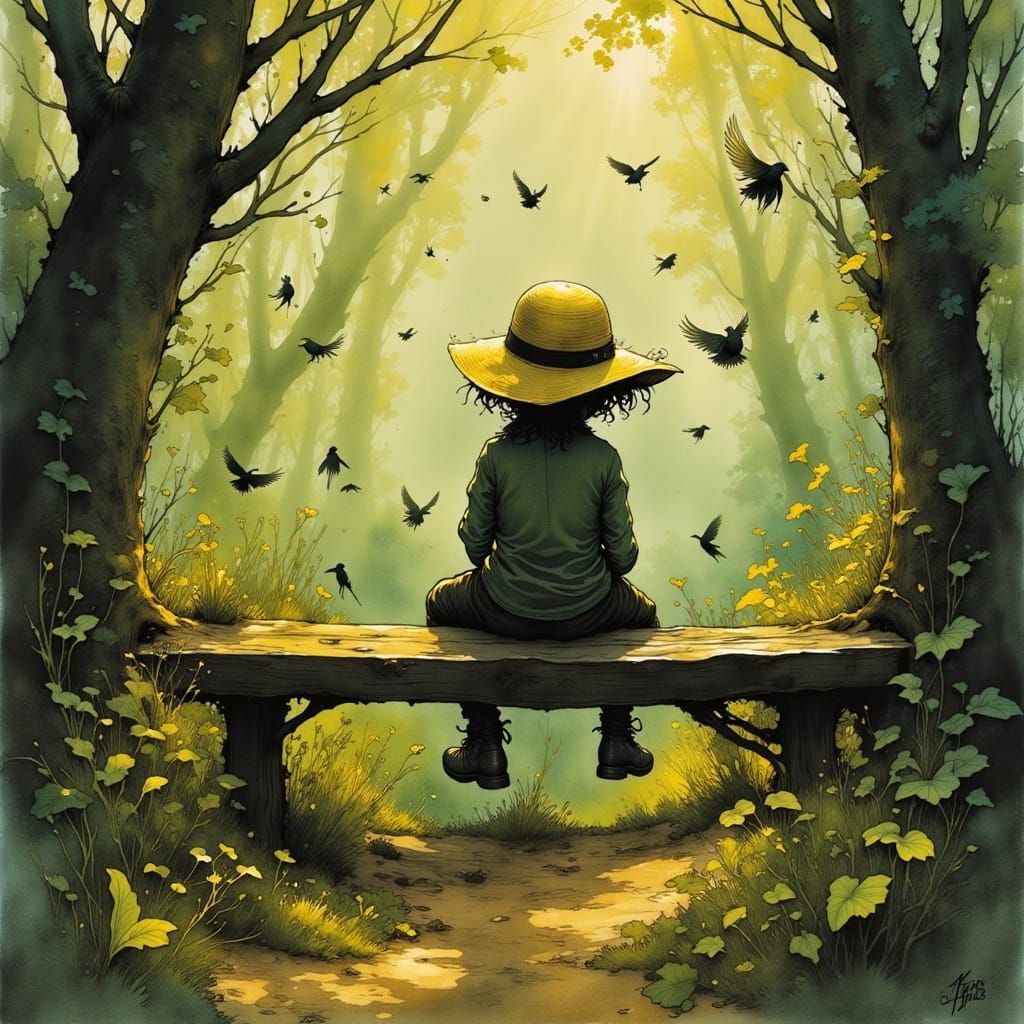 <lora:Aquatilis:1.0> Peace in the Forest