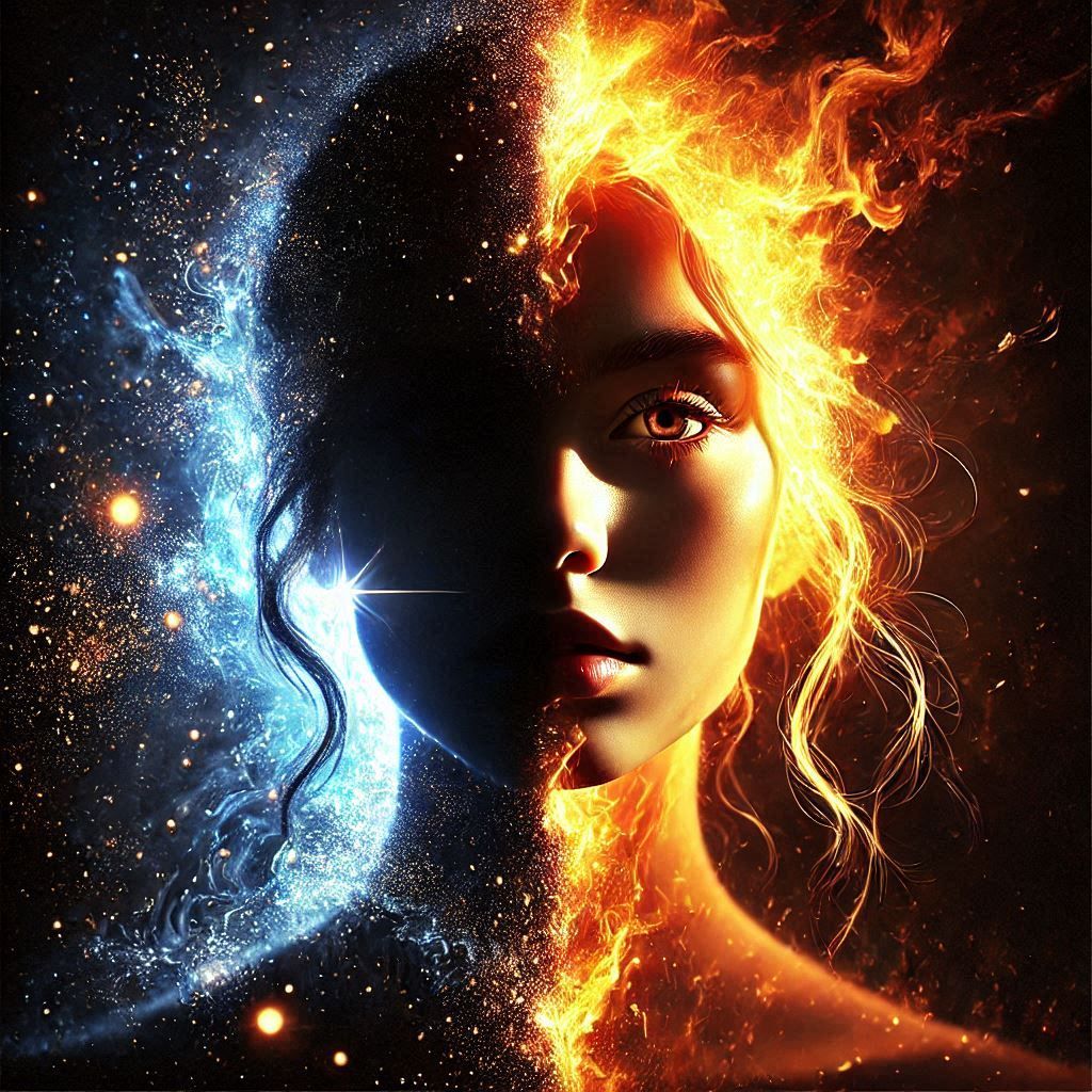 Duality of water and fire