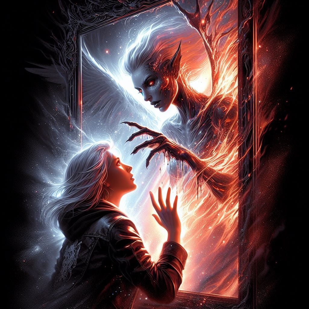 Half way between right and wrong