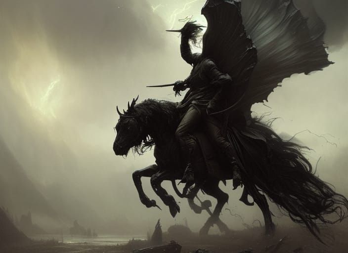 The Headless Horseman - AI Generated Artwork - NightCafe Creator