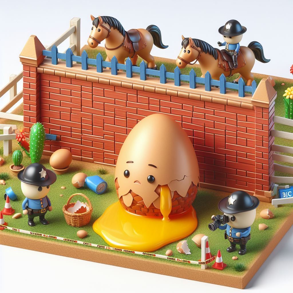 Humpty Dumpty Crime Scene Investigation