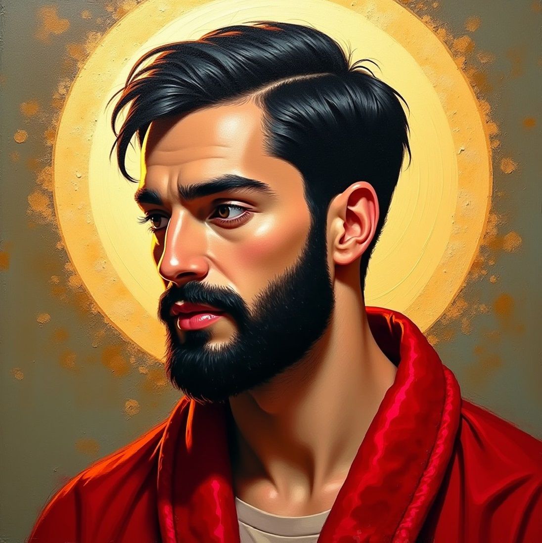 Incredibly beautiful beard