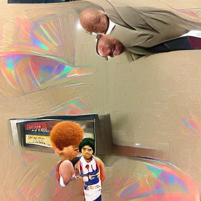 Ron Jabbar meets his past self