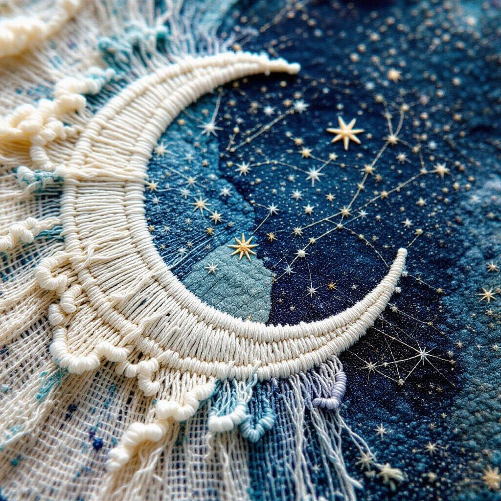 Handmade night sky.  by @Nobody Rogers