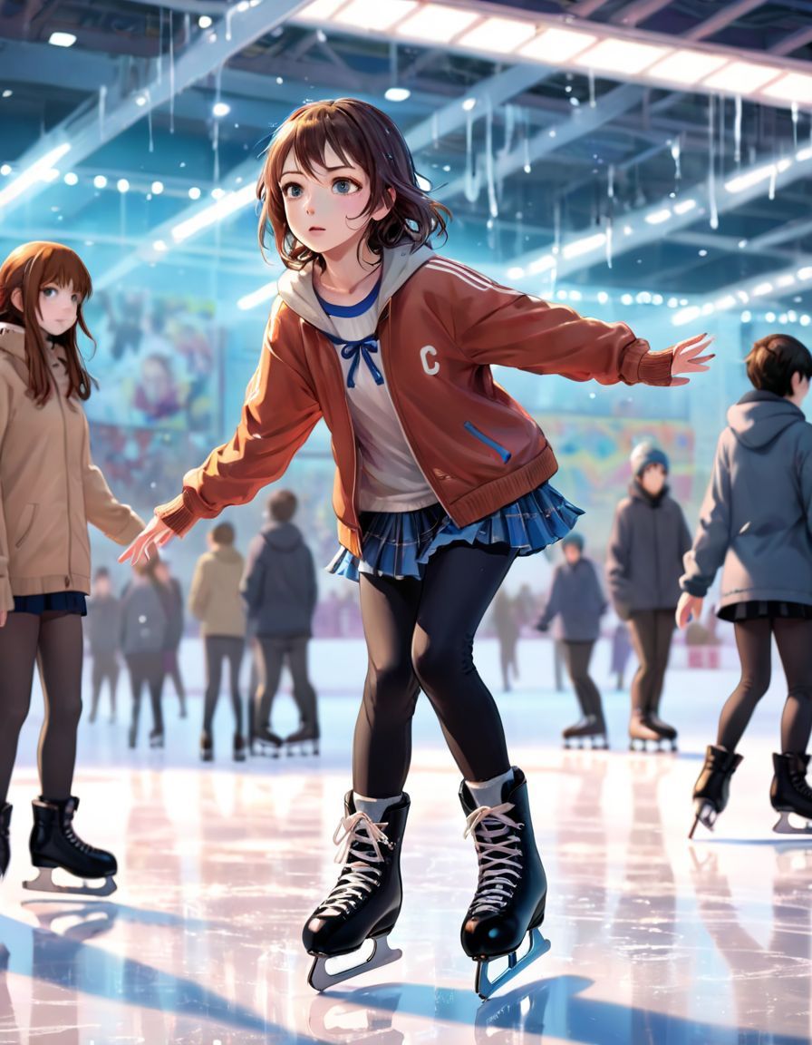ice skating