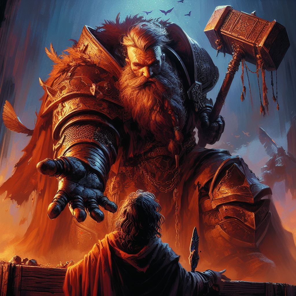 🧟🖐️🔨 'Dwarven' Paladin + Tattered Dress + 'Helping' Hand 🔨🖐️🧟