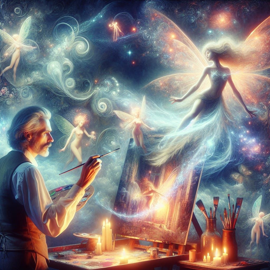 His Artwork Comes To Life