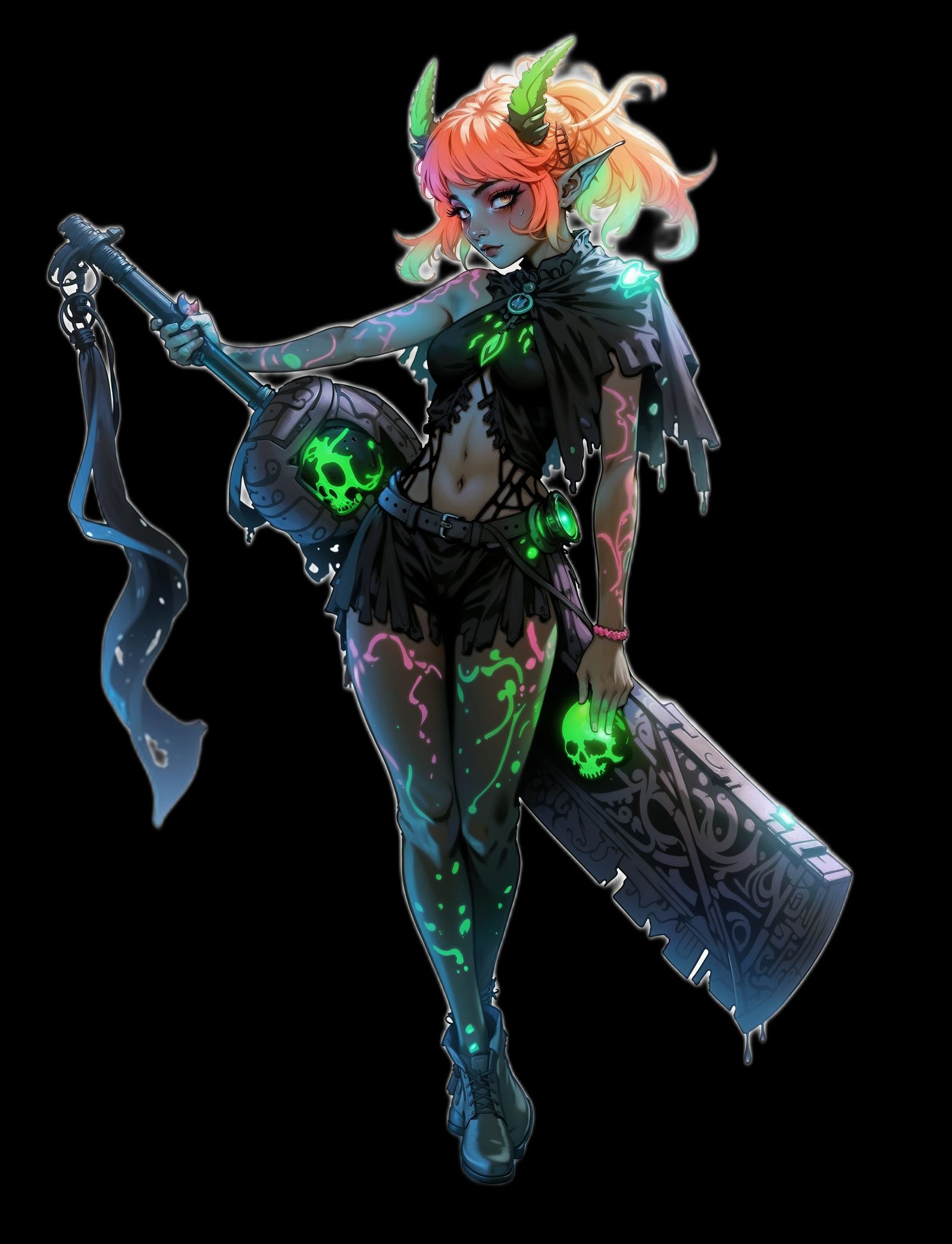 Bioluminescent Elf