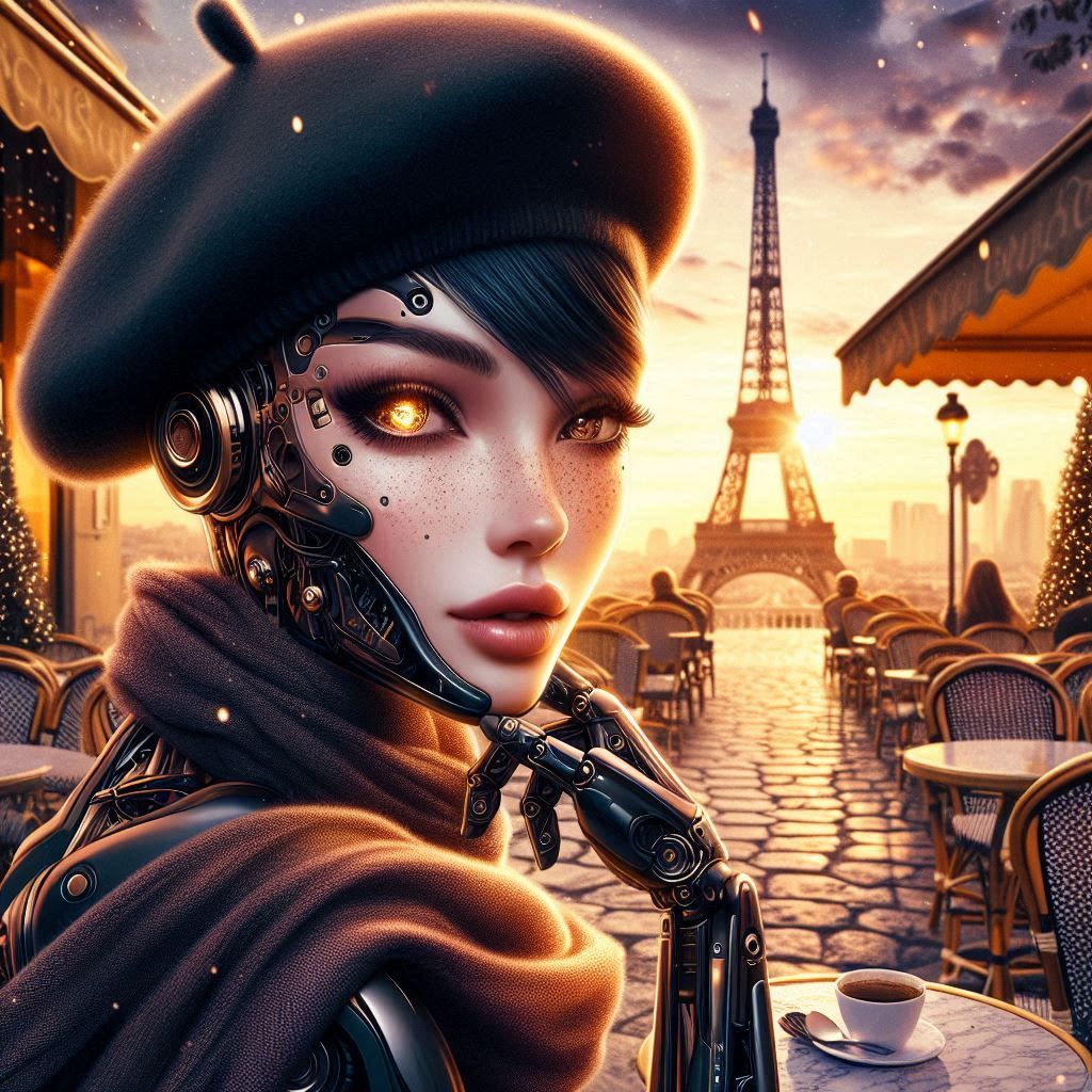 Cyborg In Paris