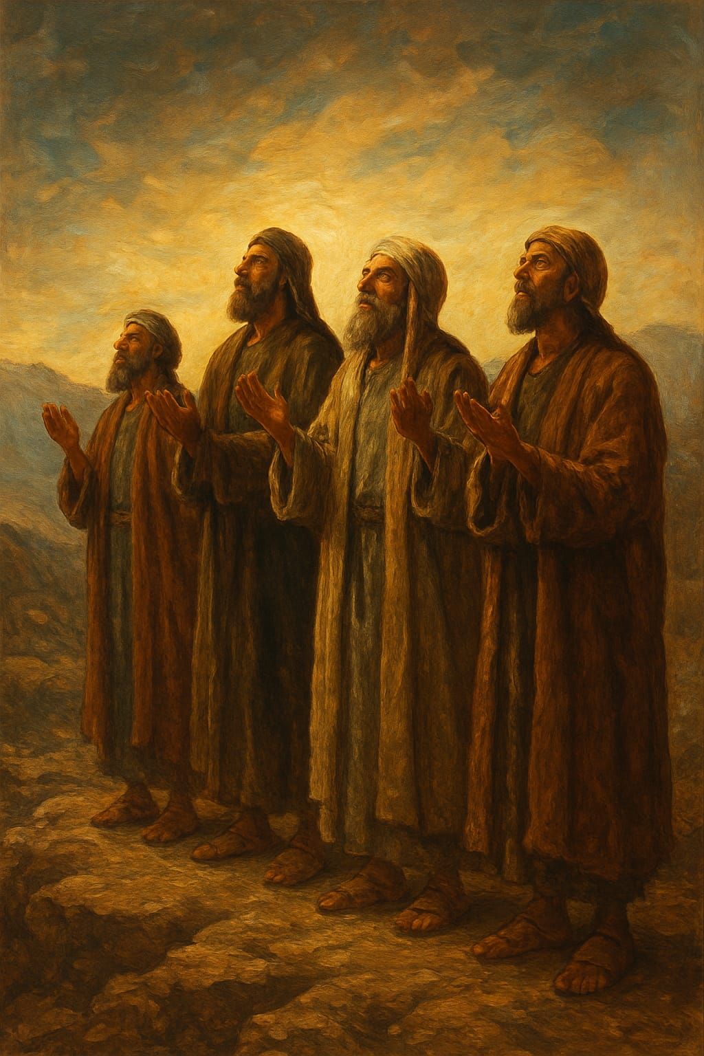 מתפללים על ההר