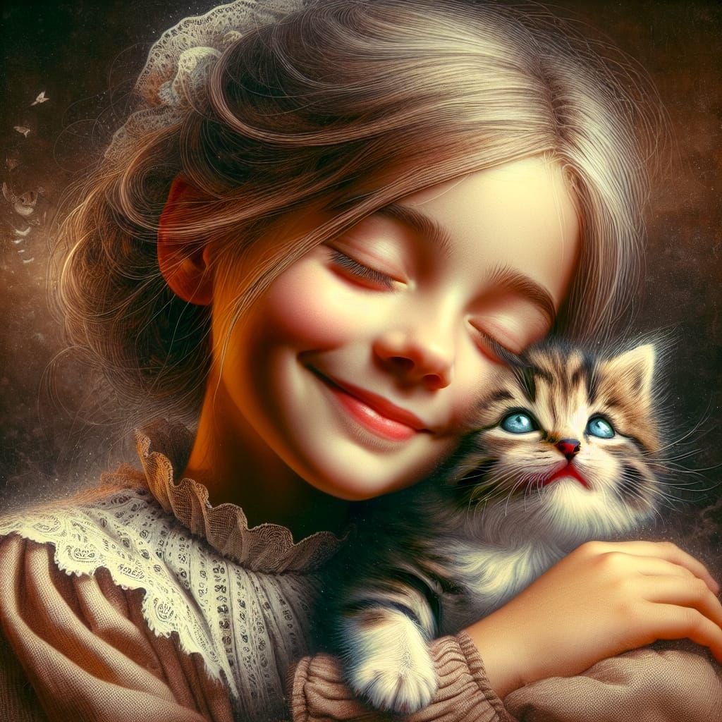 Kitty Love   by @Dee