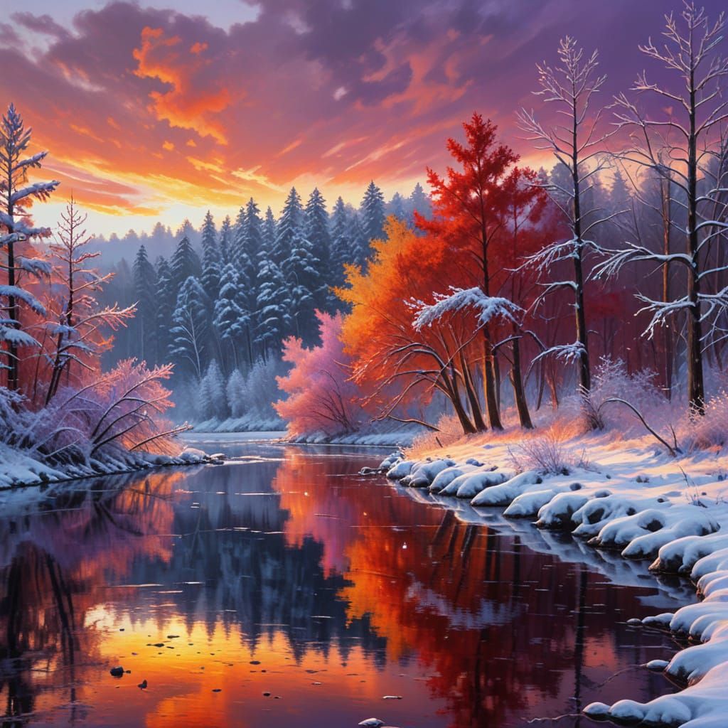 First Snow, Full Colour