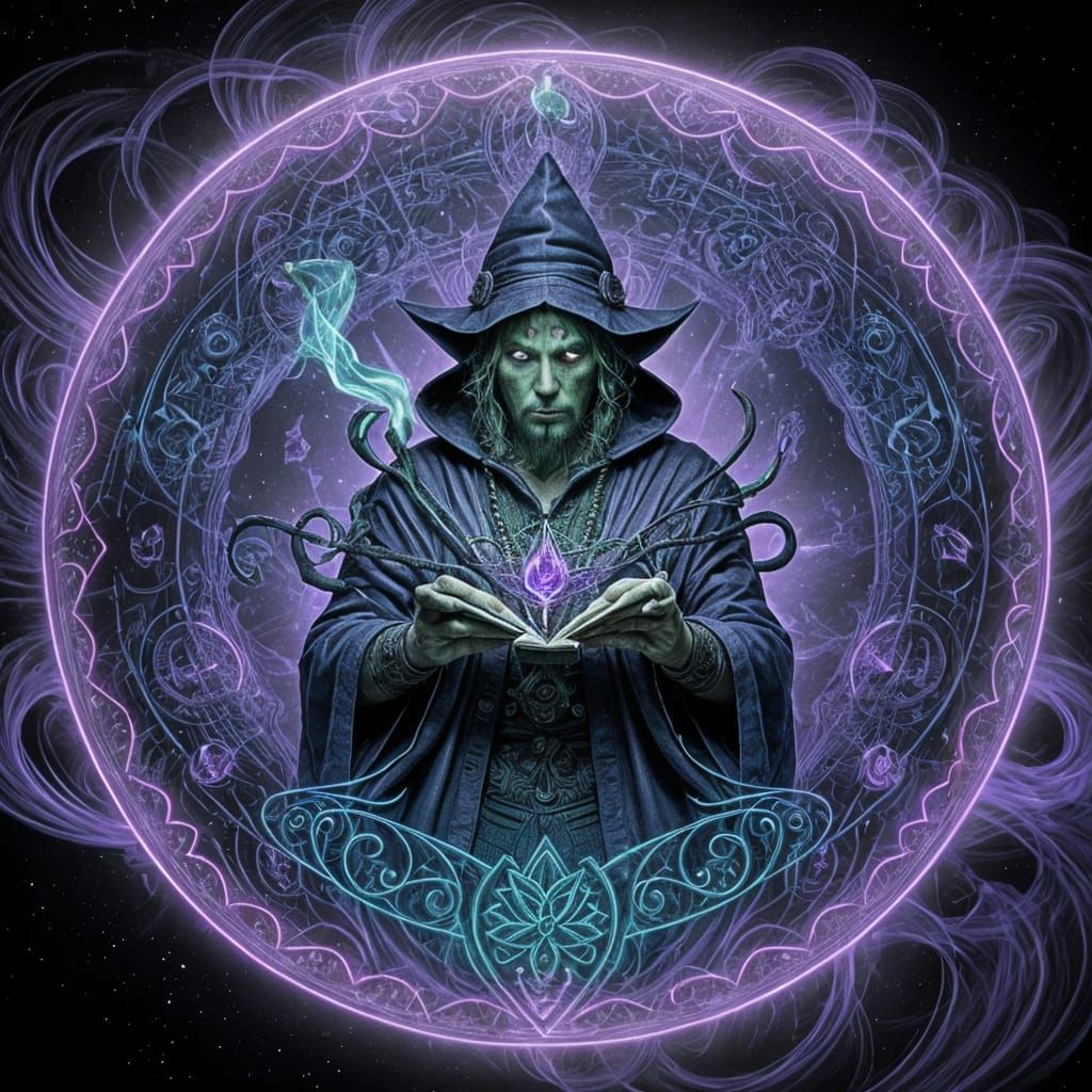 Mystical Wizards Summon Ancient Entity