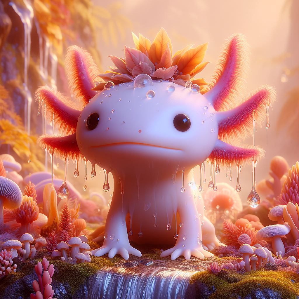 Cute Axolotl