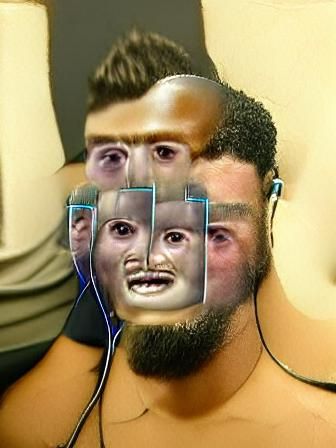 The human face machine
