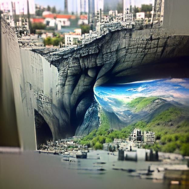 As the world caves in