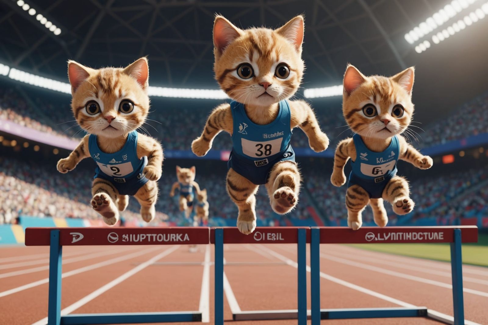 Olympic hurdling  by @Hartmut